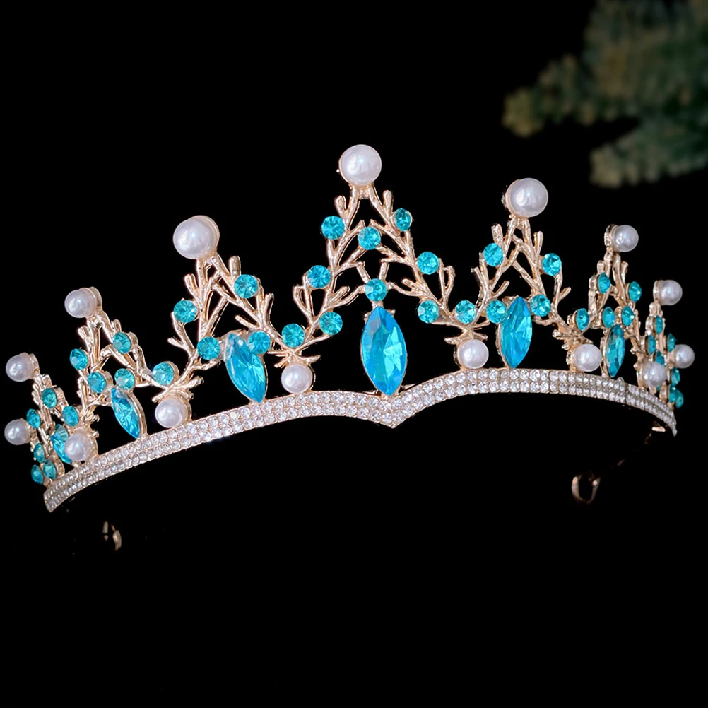

Rhinestone Crown Women Wedding Bridal Tiara Headpiece Birthday Prom Bridal Shower Party Crown Elegant Sparkling Hair Accessories