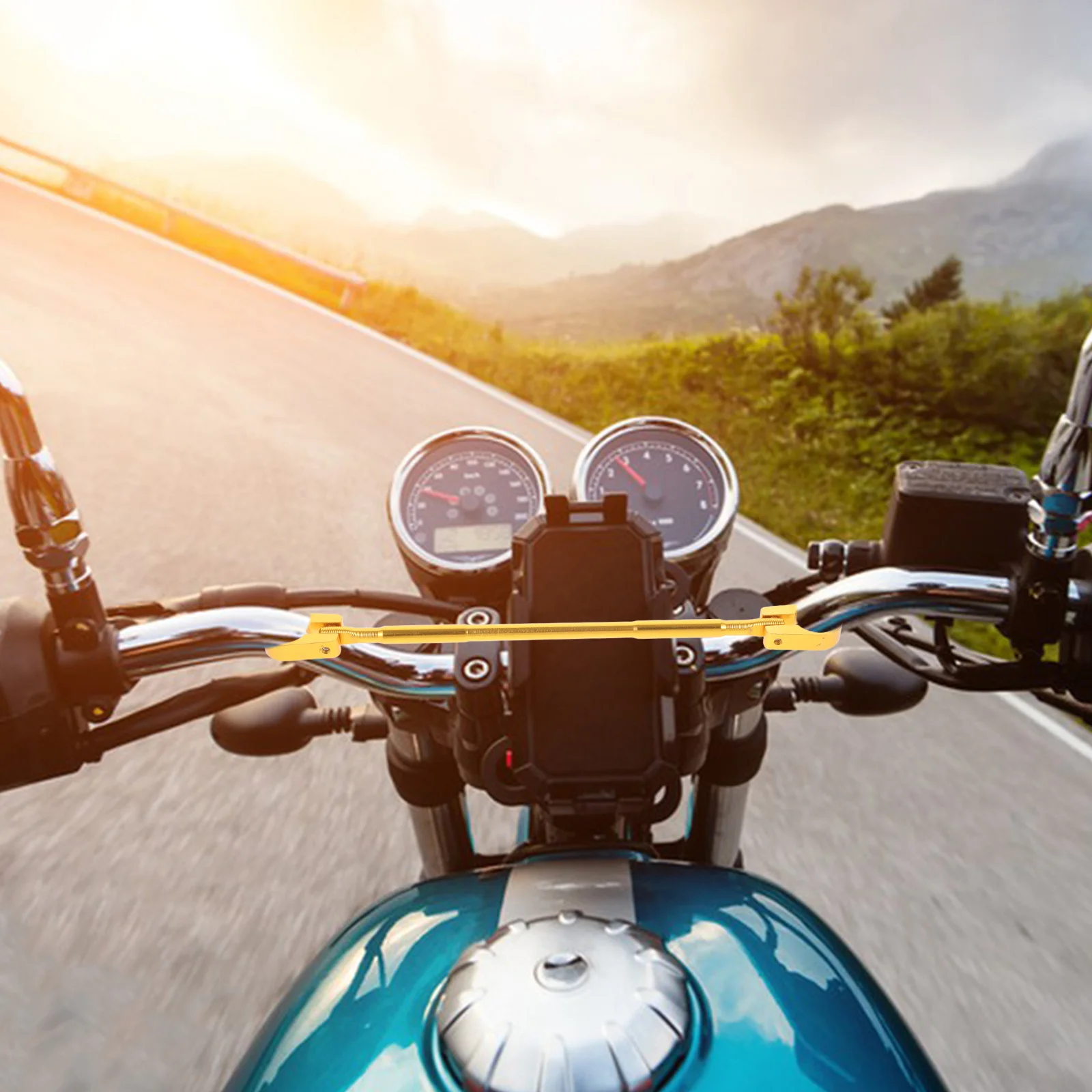 

Motorcycle Handlebar Balance Bar Reinforcement Stable Grip Brace Bar Enhanced Control Comfortable