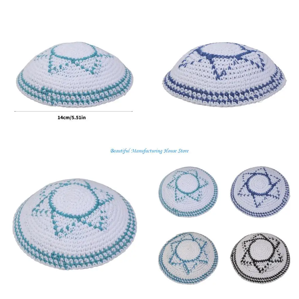

E56A Practical Kippah Cap Practical Easy Care Design Suitable For Prayer Event