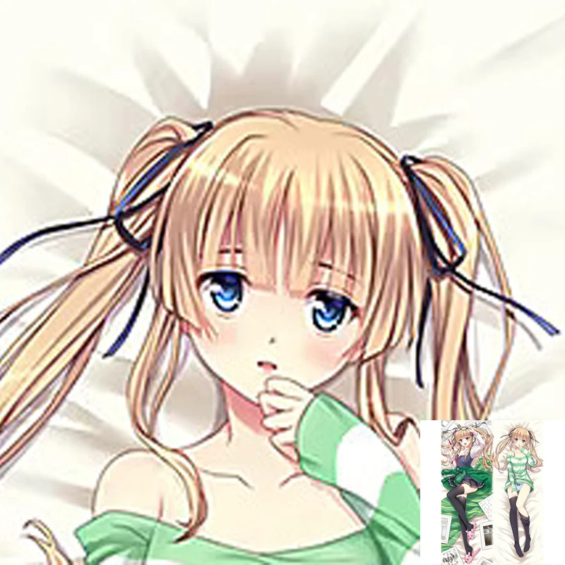 

Anime Pillow Cover Dakimakura Sawamura Spencer Eriri 2 Side Printed Hugging Body Pillowcase Cushion Cover Bedding Decor