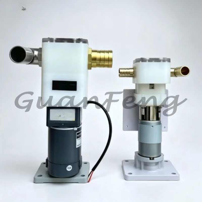 Food grade gear pump filling machine, self-priming pump for filling honey and sauce liquids