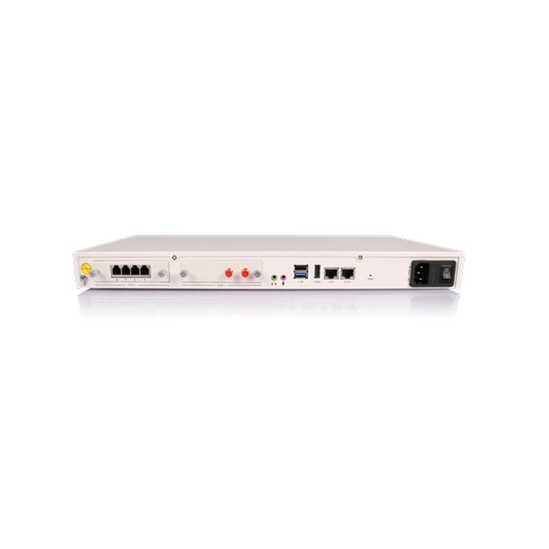 500 Sip users IP PBX U100 with 2 Gigabit Ethernet, 1HDMI 2USB and 16G + 500G storage,Support 2 BRI Module