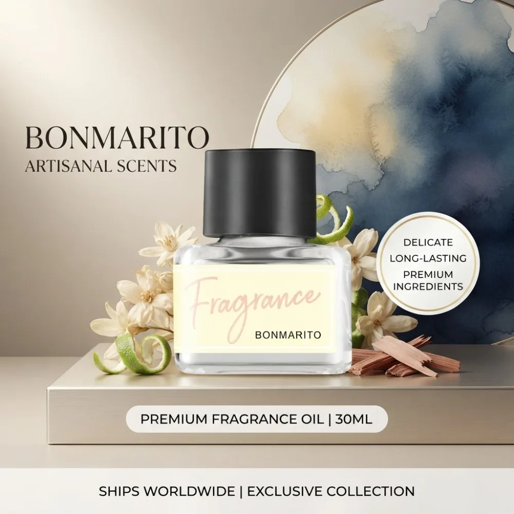 BONMARITO Essential Oil Rose Jasmine Cherry Blossom Violet Black Cherry Sandalwood Fresh Temptation Fragrance Oil Woman Perfume