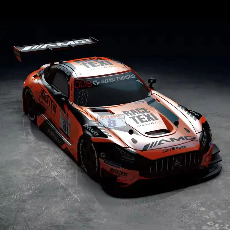 2wd 1:24 Symulowany Mercedes-Benz Model Amg Gtr High-Speed Drift Rc Samochód zdalnie sterowany 2.4g Zabawka zdalnie sterowana Chłopiec Prezent świąteczny