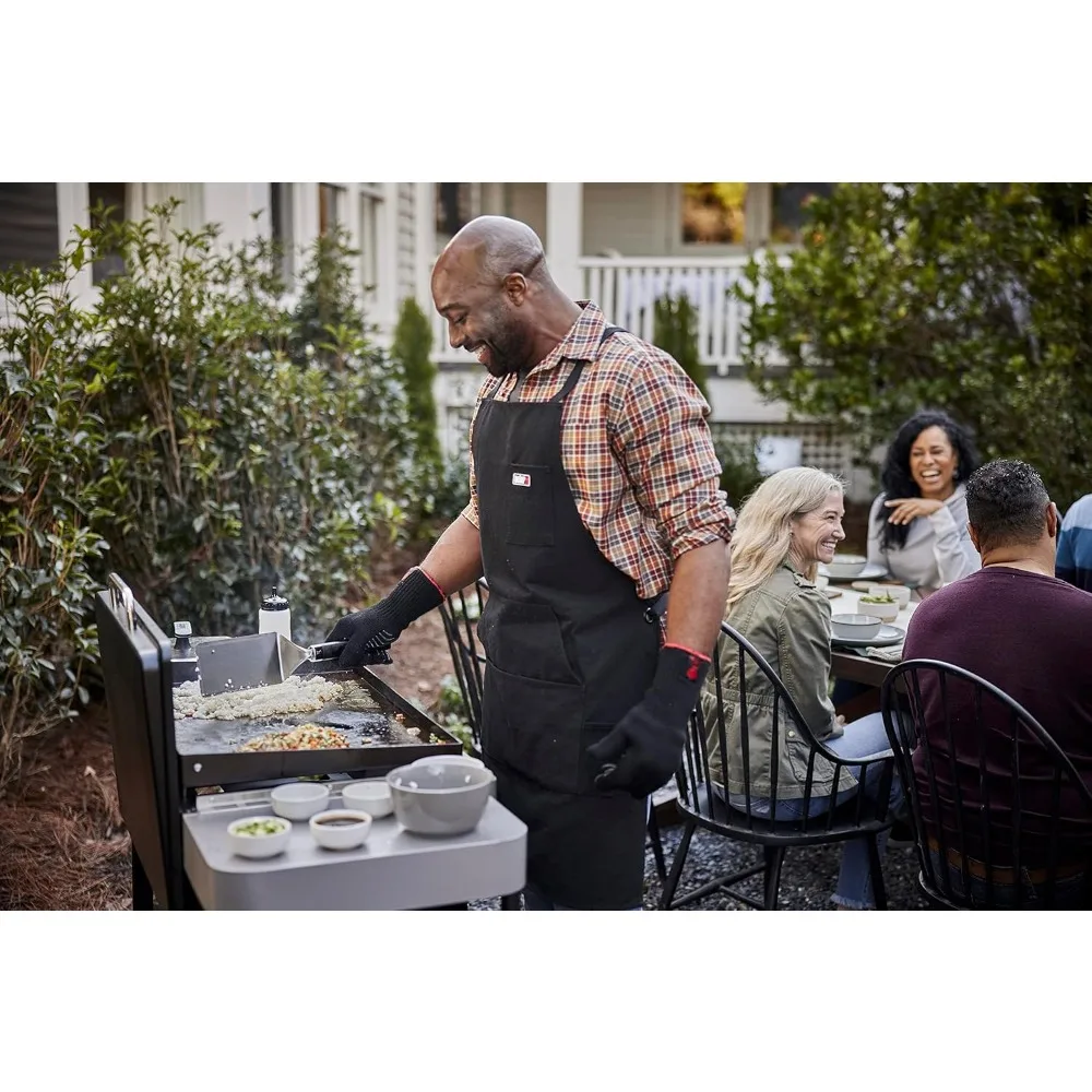 5-Piece Griddle Tool Set for Easy Cooking and Cleaning