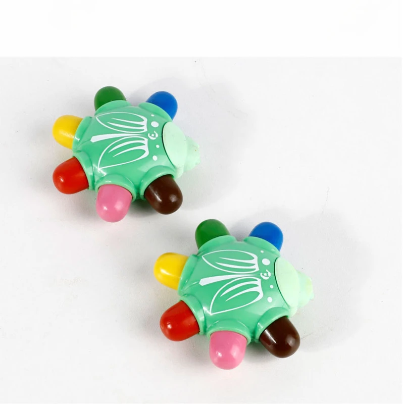 12/24 Color Beetle Shape Crayons Painting Color Pen Washable Bright Colors Perfect for Kids Art Craft and School Projects