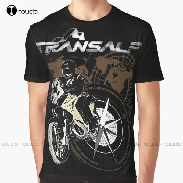 

Xl 700 V Transalp Bikers, Moto, Motorcycles Graphic T-Shirt Custom Aldult Teen Unisex Digital Printing Tee Shirts Custom Gift