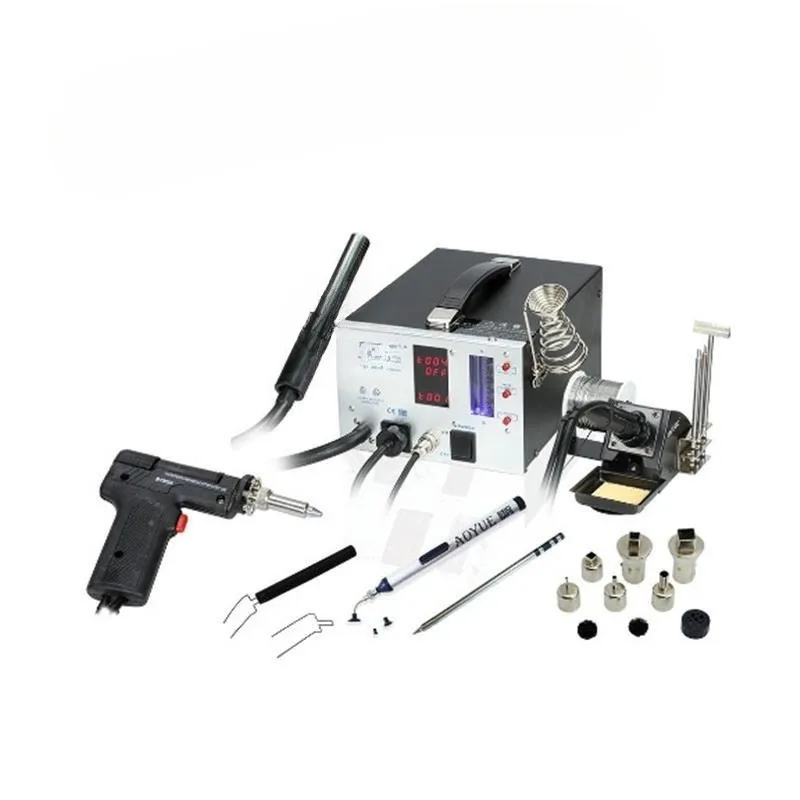 Soldering iron tin absorber Combination tool Multifunctional digital display soldering table, soldering iron tin absorber