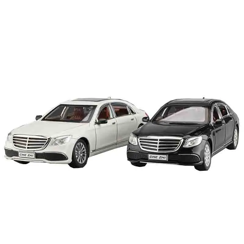

1:24 Mercedes Benz E300l E-class Alloy Model Car Diecast Metal Collection Vehicle Toy Model Sound & Light Children Toy Car Gifts