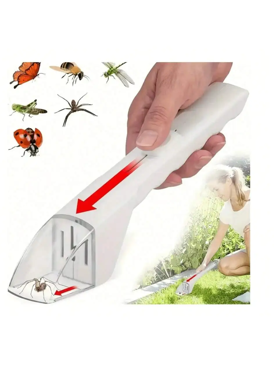 1pc handheld insect trap, spider, bee, cockroach, butterfly, capture tool, cockroach trap
