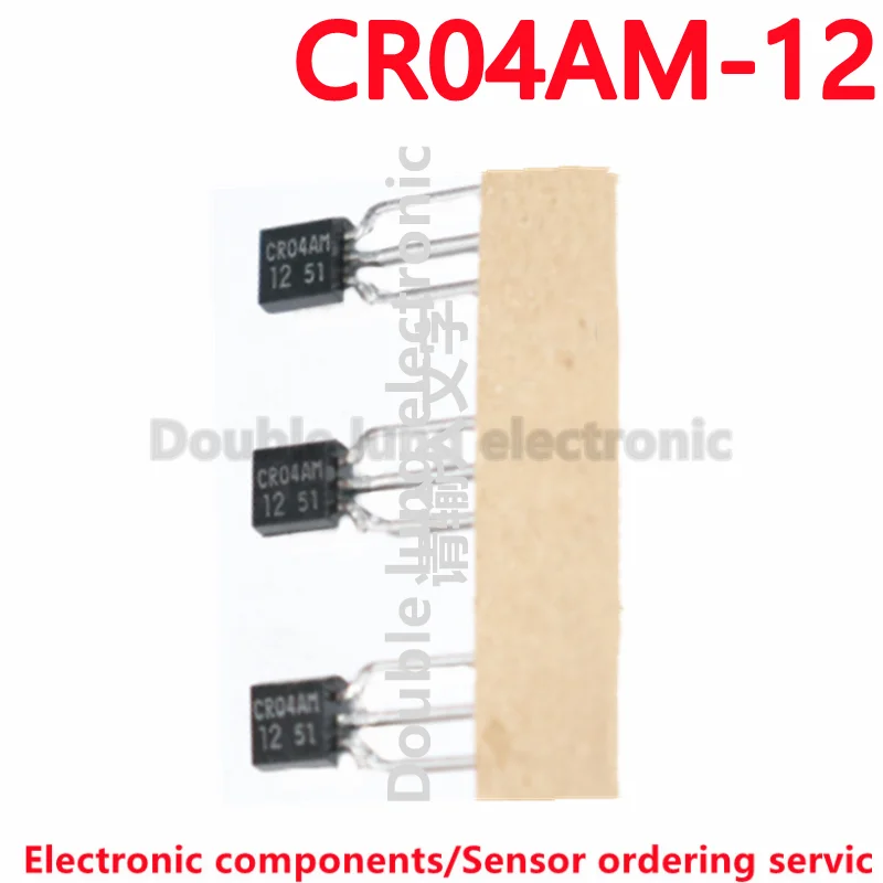 

10 шт./100 шт./лот CR04AM-12 CR04AM TO92 ТИРИСТОР 600 В 0,4 А