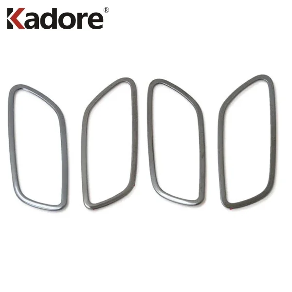 For Kia Rio 4 X-line 2018 2019 Carbon Fiber Interior Door Handle Cover Trims Protection Sticker Car Styling Accessories