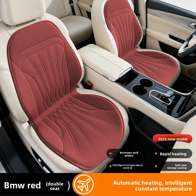 Plush Seats Universal SUV Car Heating Seat Warm Cover Comfortable Plush Heated Seat Cushion Winter Warm Car SUV Seat Cover