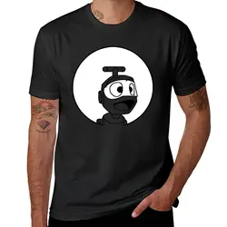 Nono mały Robot t-shirt słodkie topy vintage nowe wydanie kawaii ubrania męskie bawełniane koszulki