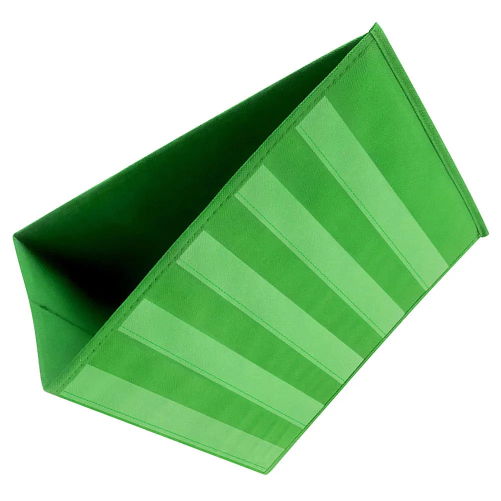 

Foldable Triangular Stand Pocket Chart Double Sided Display Teaching Tool for Classroom Home Learning Kids Adults Portable Cloth