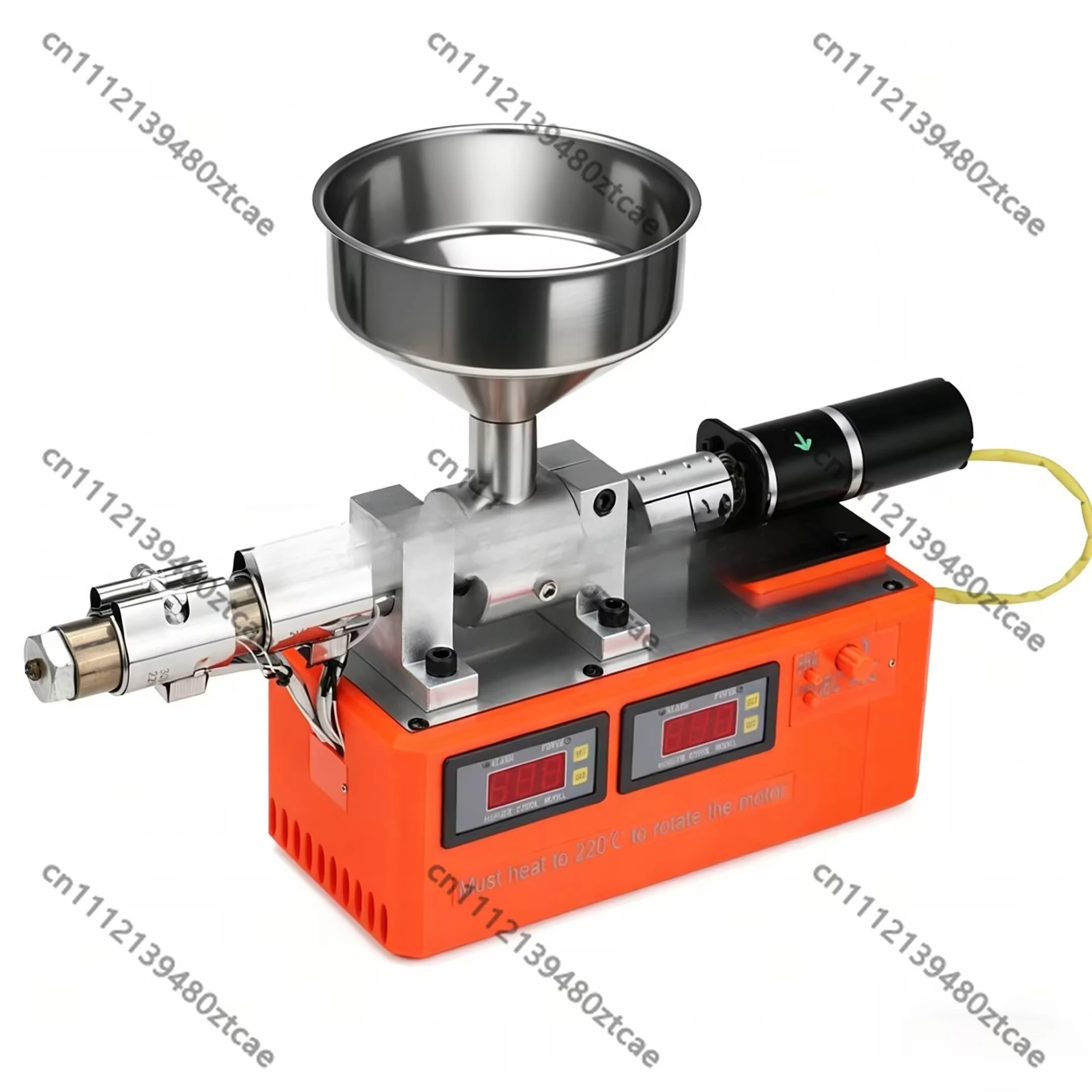 Desktop Single Screw Extruder Machine 110V/220V for PETG PLA ABS Thermoplastic Recycling 3D Filament Making