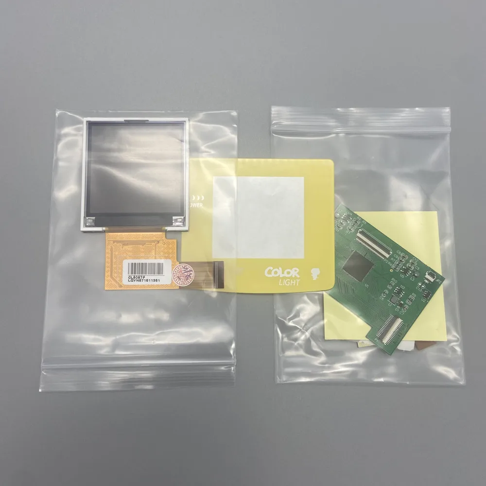 2,2 inch GBC LCD LCD-scherm met hoge helderheid voor Gameboy Color GBC, Plug and Play zonder lassen en shell-snijden.