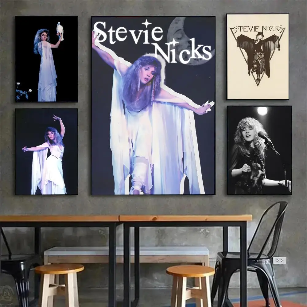 Vintage Star S-Stevie Nicks Poster Painting Wall Art Mural for Living Room Home Decor and Gifts