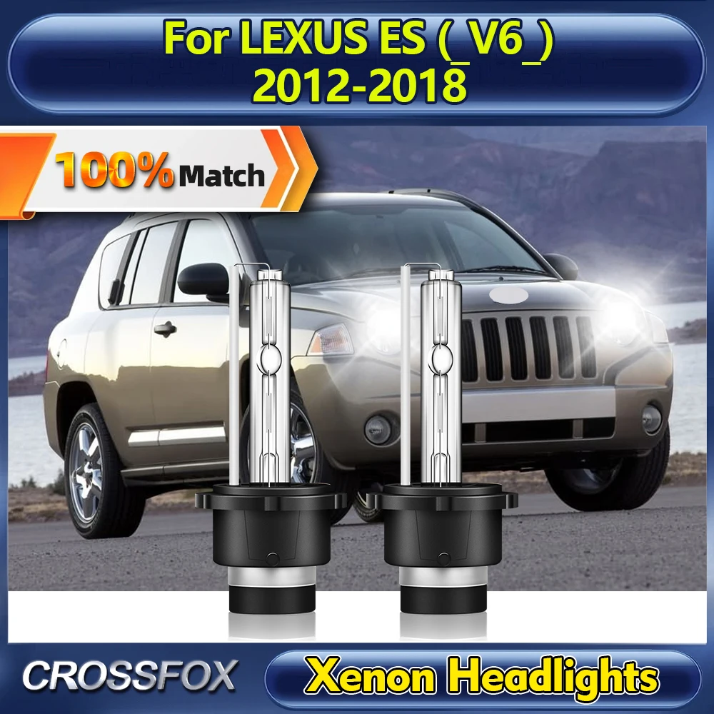 

35W HID Headlight Bulbs 20000LM Auto Headlamps 6000K White Plug And Play For LEXUS ES (_V6_) 2012 2013 2014 2015 2016 2017 2018