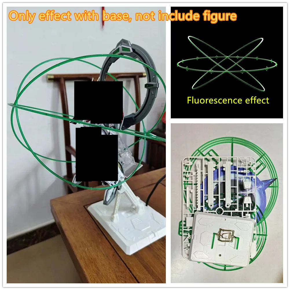 

RS model fluorescence star ring effect with Base for MG 1/100 STARGAZER GOD Wing Strike Unicorn Astray etc DR004 *