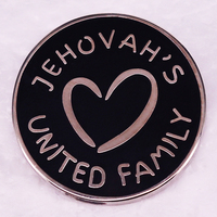 Christian Jehovahs United Family Enamel Pin JW Ministry Gifts Brooch Spiritual Brother Badges