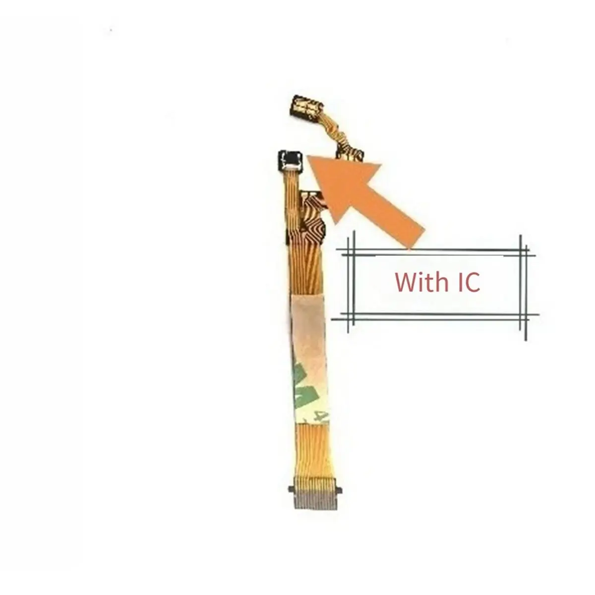 ABIU Lens Anti-Shake Flex Cable for J1 10-30mm Replacement Camera Repair Part 10-30mm VR Stabilizer Ribbon with IC