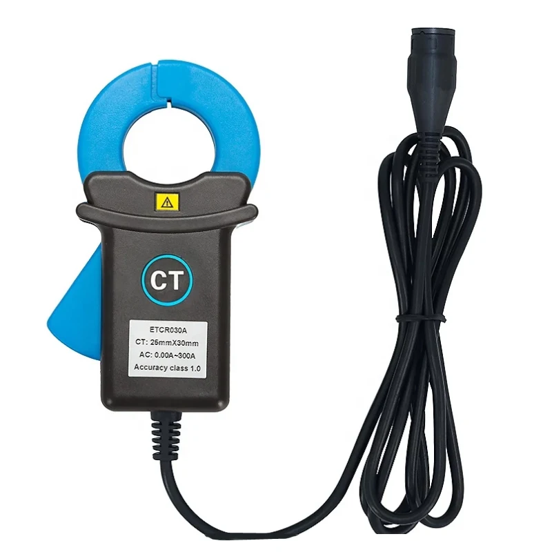 ETCR030A 0.00~300A Detecting of AC Curent Clamp Current Sensor Current Meters Current Sensor Transformer