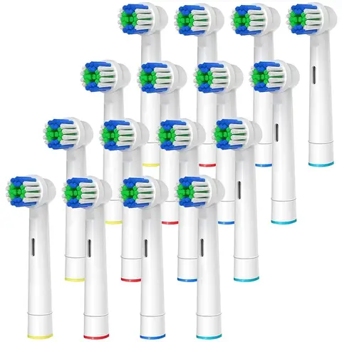 정밀 교체 칫솔 헤드, 전문 전동 칫솔 헤드, Oral-B Braun 호환, 4 개, 8/16 개