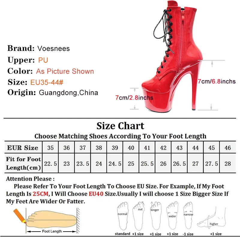 Woman Ankle Boots Strip Pole Dance Sexy Party Knight High Heels Stripper Platform Autumn Winter Shoe 17cm Black Lace-up Stiletto