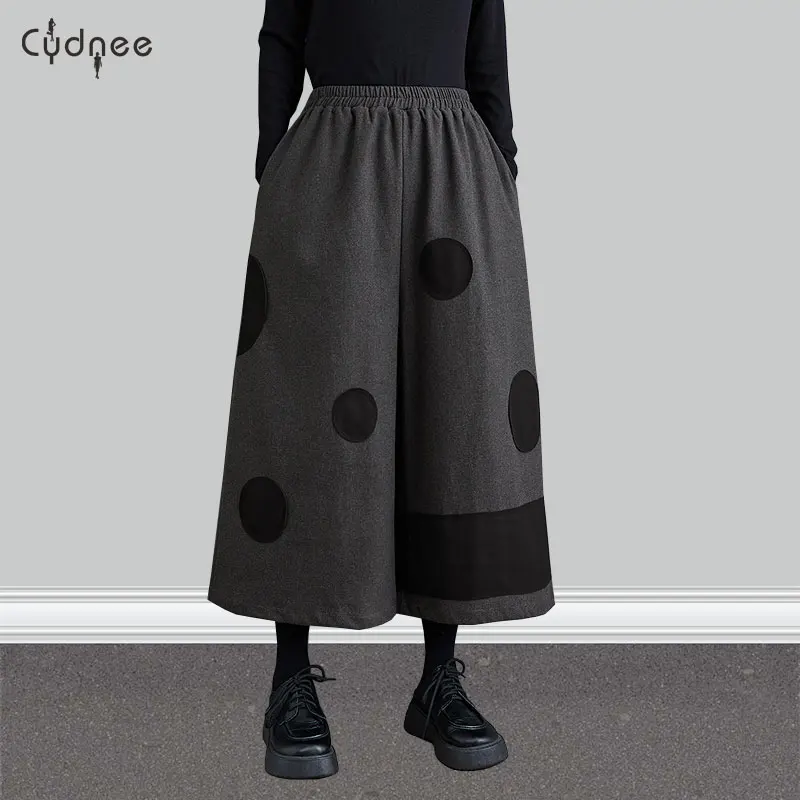 

Loose Casual Spring Autumn Wide Leg Pants High Waist Joggers Womens Japanese Style Pantalones Bold Billowy Palazzo Pants