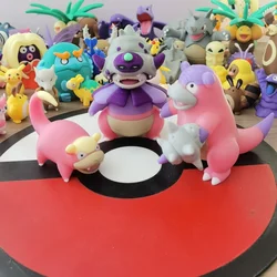 Anime Slowpoke Slowbro Slowking Action Figure Proportion World 1:20 Diy 3D Printing Cartoon Character Desktop Statue Gift Toy