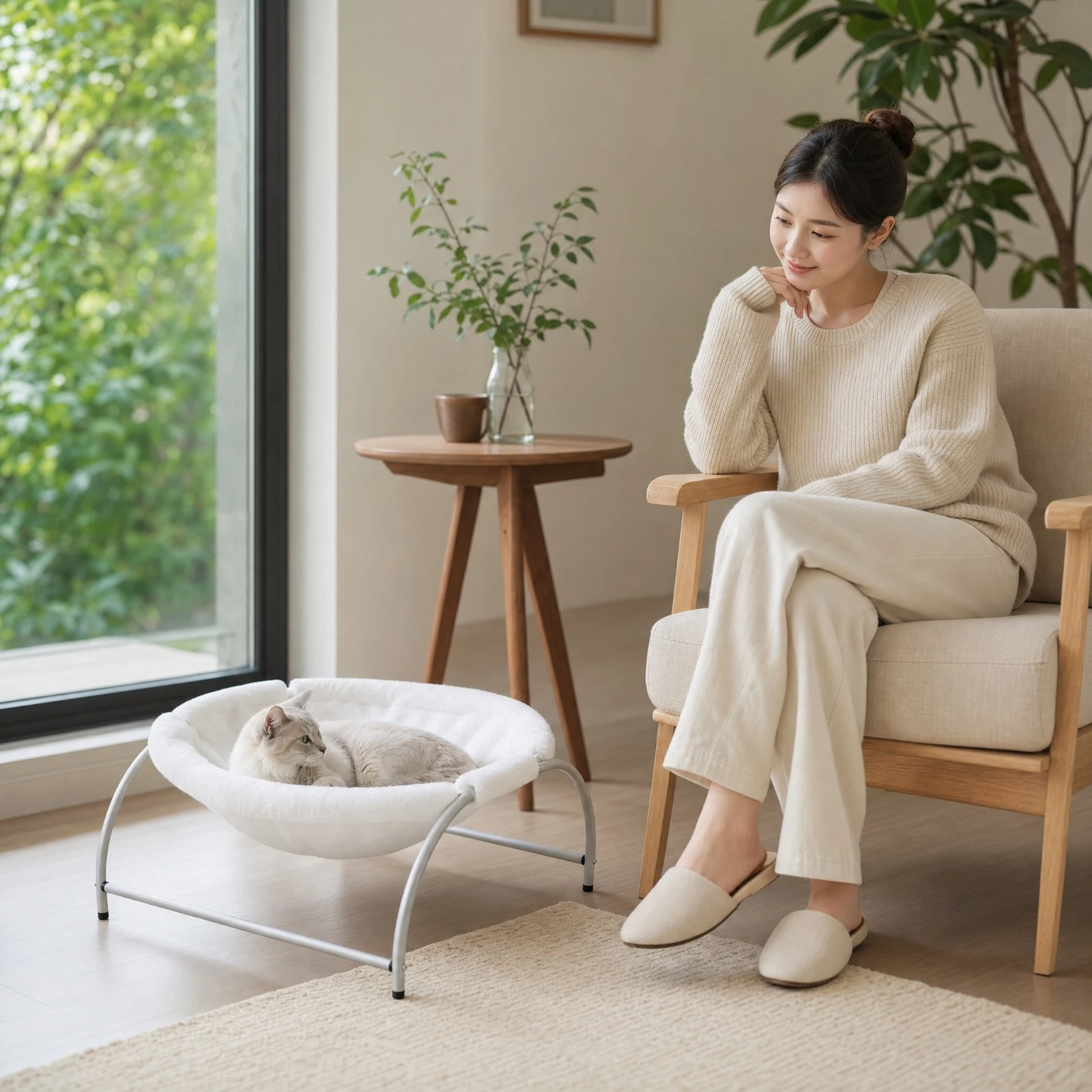 cama-para-gatos-com-estrutura-metalica-movel-elevado-e-estavel-economizador-de-espaco-moderno-para-gatos-quarto-sala-de-estar