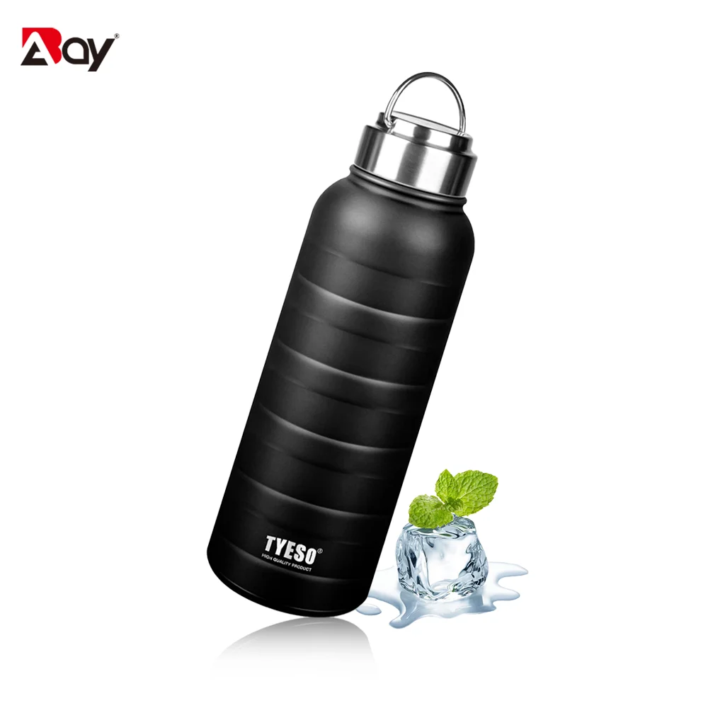 TYESO Thermal Bottle Original Thermos Cup Stainless Steel Coffee Mug Cold Water Leakproof Tumbler Insulated Travle Drinkware