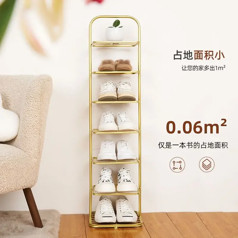 

Shoe Racks Simple Modern Narrow Storage At Home Doors Indoor Home Space-saving Shoes Racks Shoe Cabinets Living Room Furniture