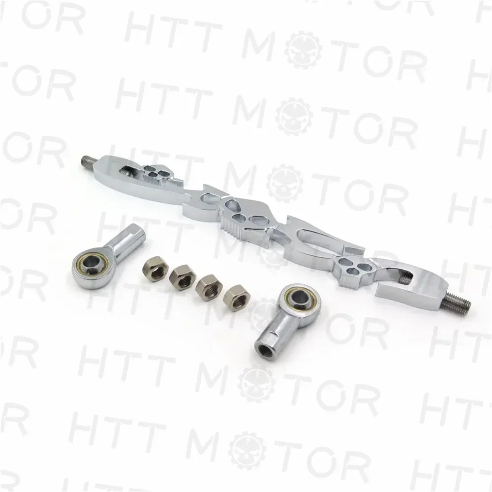 

Motorcycle Skull Shift Linkage for 1985 & Up Harley Davidson Softail Electra Dyna Wide Glide FLHR FLHT Dresser