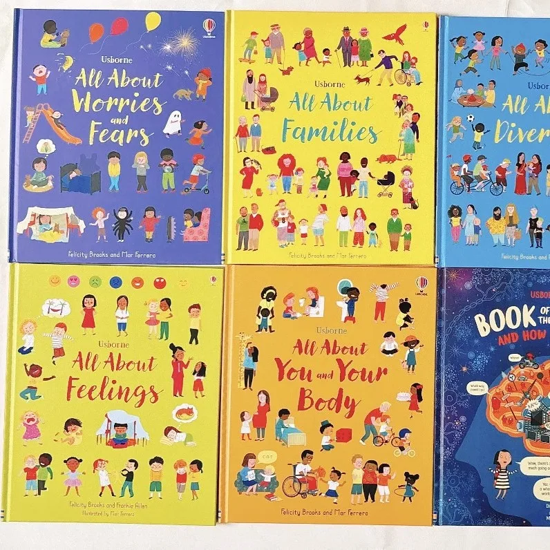 

Детская книга с картинками «Эмоциональное выражение и эмоциональный интеллект» Все о семьи «Друзья»