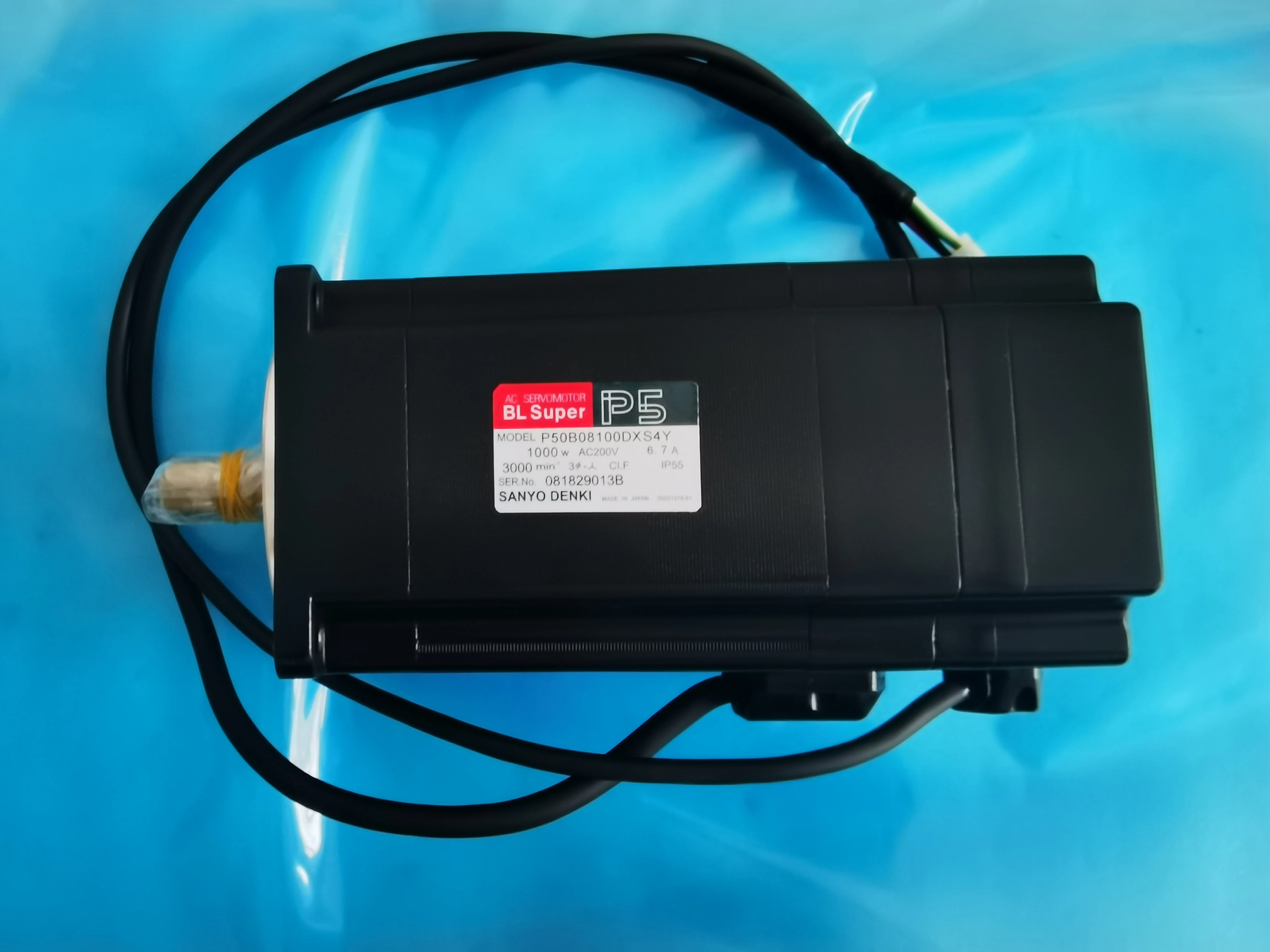 Servomotore AC SANYO P50B08100DXS4Y 1000W Vendita calda Condizioni di funzionamento Garanzia disponibile Si prega di informarsi