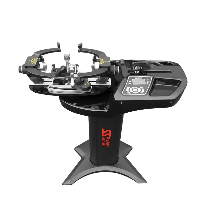 Factory wholesale SIBOASI S3169 automatic badminton and tennis rackets strings thrusting machine