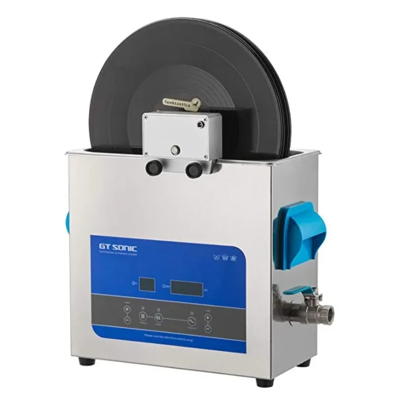 Gt-R6 Ultra Sonic Musical Instruments Clean Ultrasonic Cleaning Safety Cleaning for Record 6L Ultrasonic Vinyl Record Cleaner