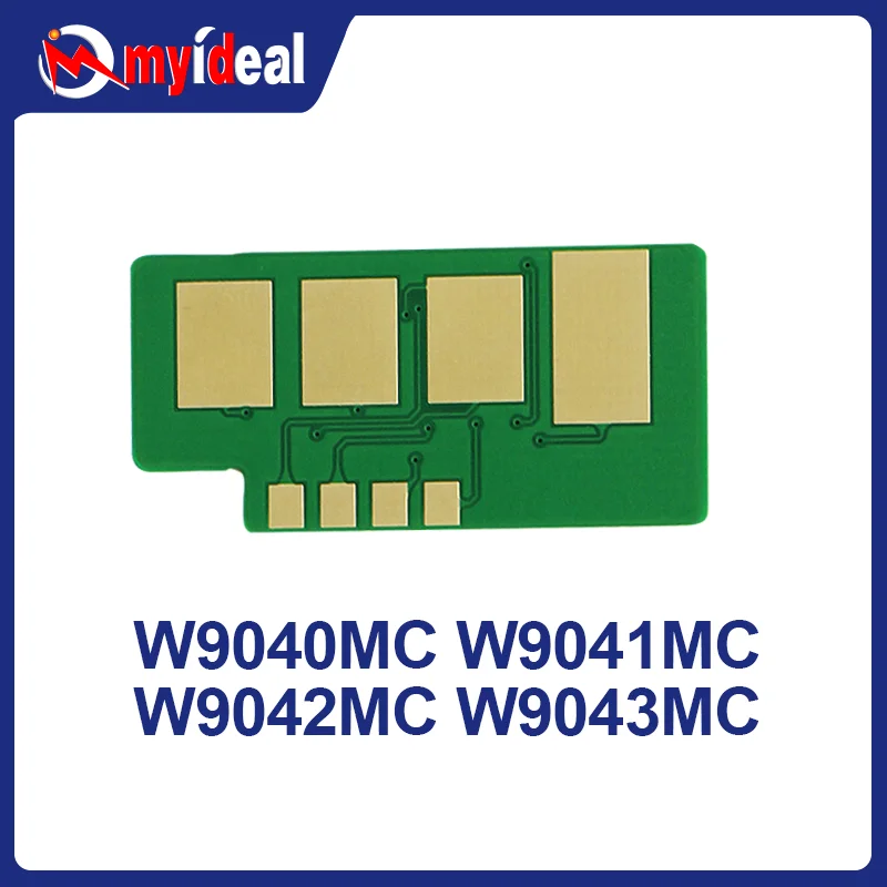 

8 шт. чипов для тонера W9040MC-W9043MC для HP Color LaserJet Managed E77822dn E77822z E77825dn E77825z E77830d