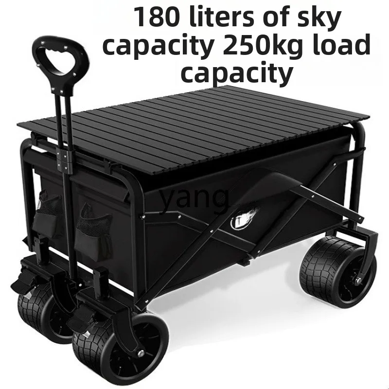 LH Outdoor Travel Camp Foldable Push Picnic Truck Camping Trailer