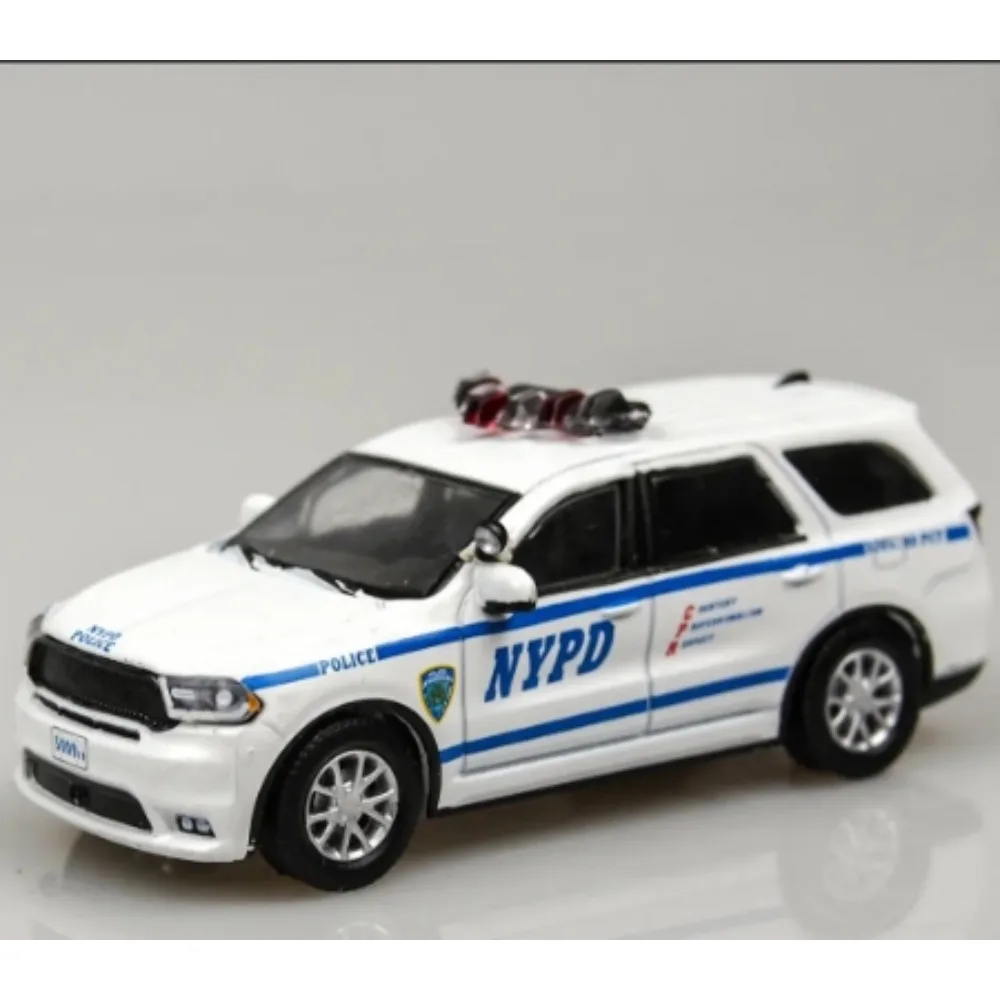 

1:64 мини 2019. Dodge Durango - отдел полиции Нью-Йорка (NYPD) Отряд номера, наклейка, литые под давлением металлические игрушки для коллекции подарков