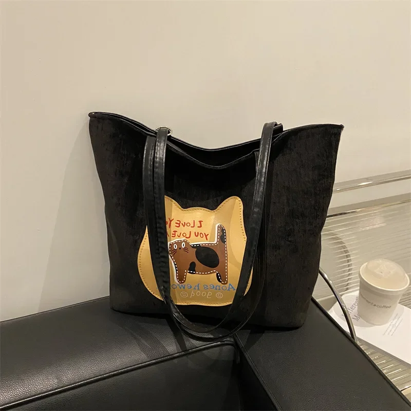 Biscuit cat backpack large capacity tote bag commuter shoulder bag