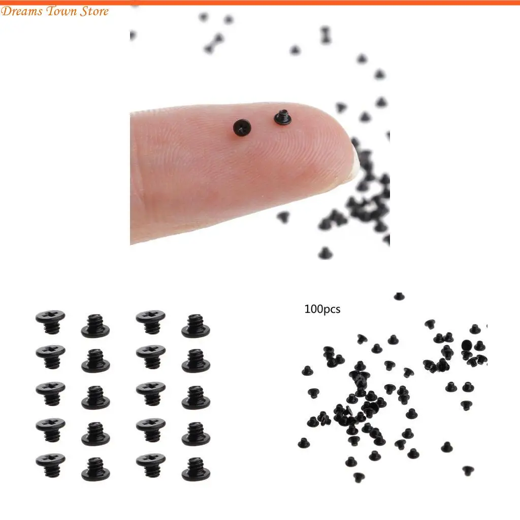 

HX6A 100pcs Клавианые винты для Air 11/13/15/17 дюйма A1369 A1466 A1465