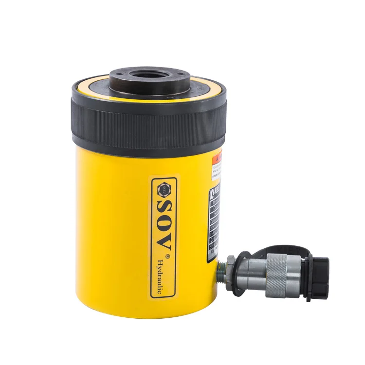 60T 700Bar ENERPAC Same Model Single Acting Hollow Plunger RCH-603 Hydraulic Jack Cylinder