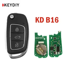 5pcs KEYDIY B16 Car Remote Key KD900/KD-X2/KD-MAX Key Programmer KD B Series Car Remote Control for Hyundai Car Accessories