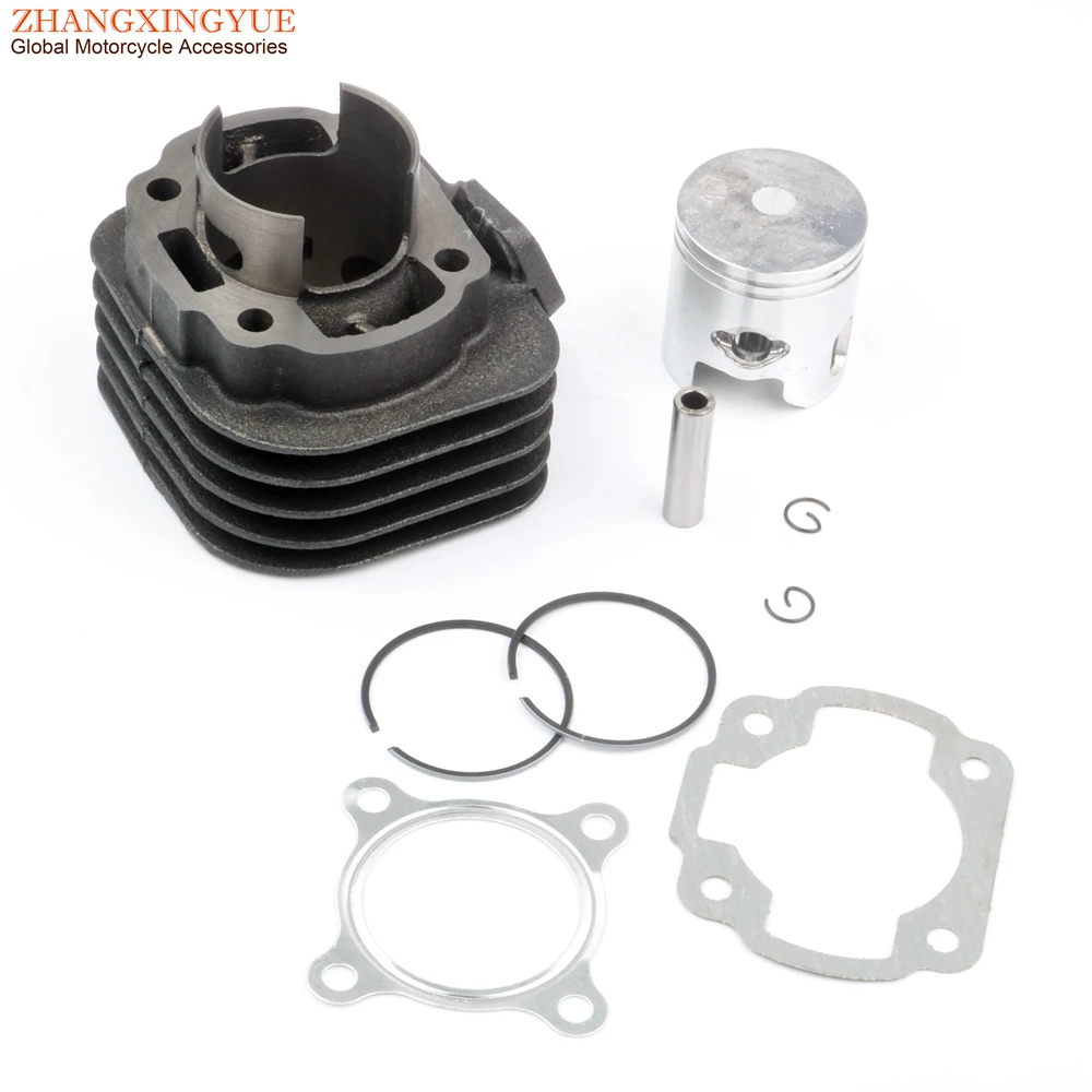 Scooter 70cc Big Bore Cylinder Kit For Yamaha Minarelli Axis Vino 50 Zest Jog R 50cc 2 Stroke 1E40QMB 47mm/10mm