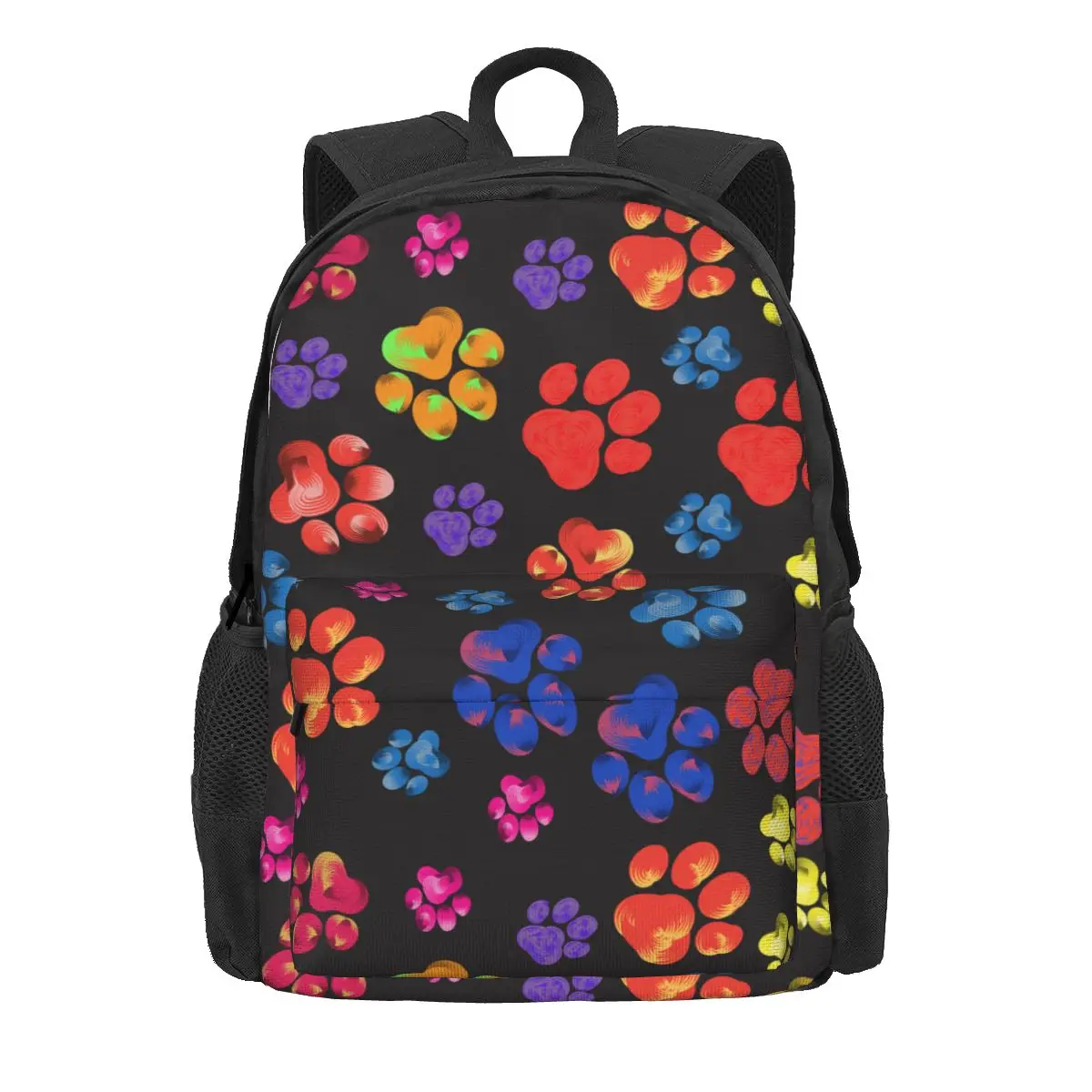 

Wolf Animal Paw Colorful Women Backpack 3D Print Fashion Children School Bag Laptop Backpack Boys Girls Large Capacity Rucksack