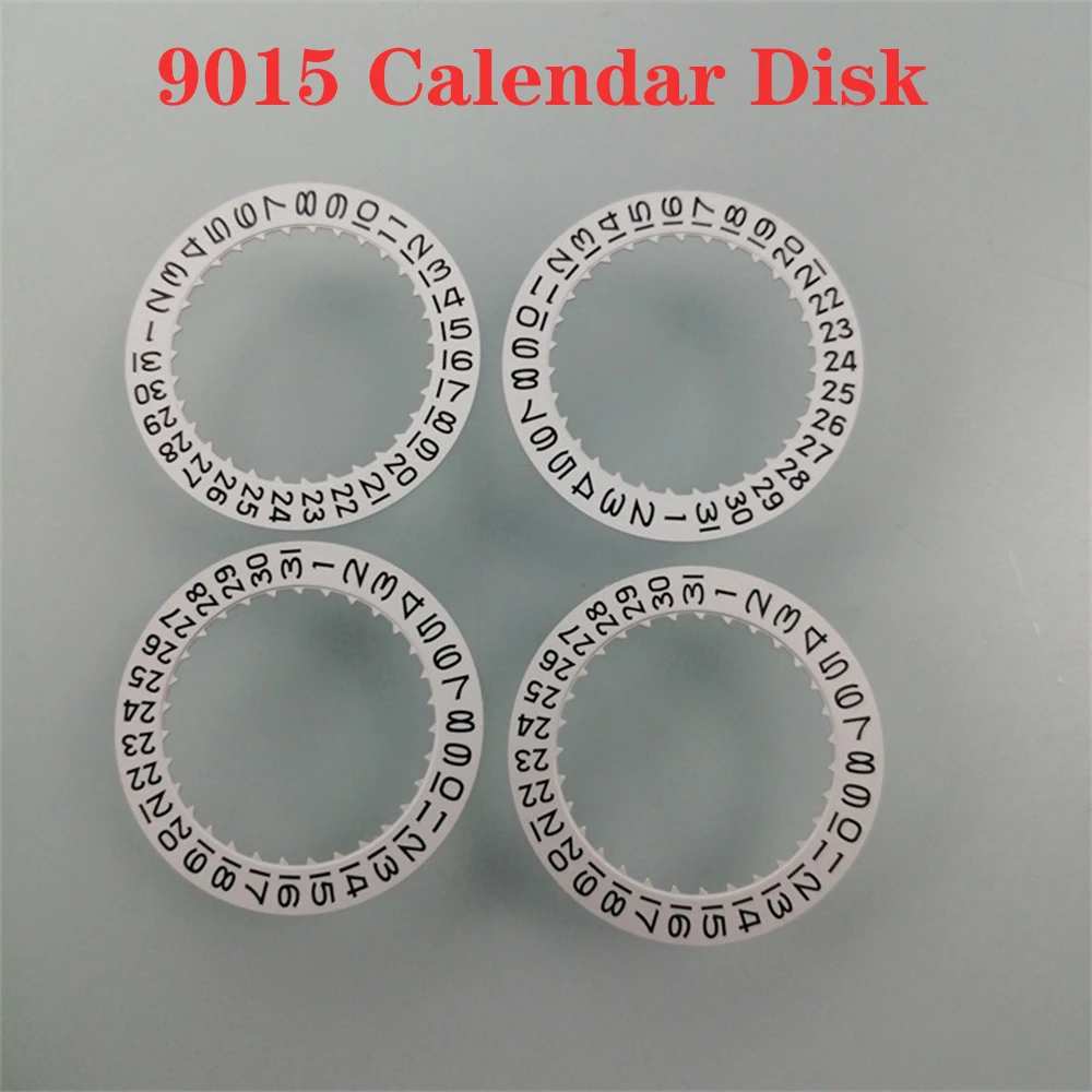 

Watch Movement Parts Are Suitable For 9015 Accessories Calendar Disc 3 O'clock 6 O'clock 9015 Calendar Disc Movement Parts