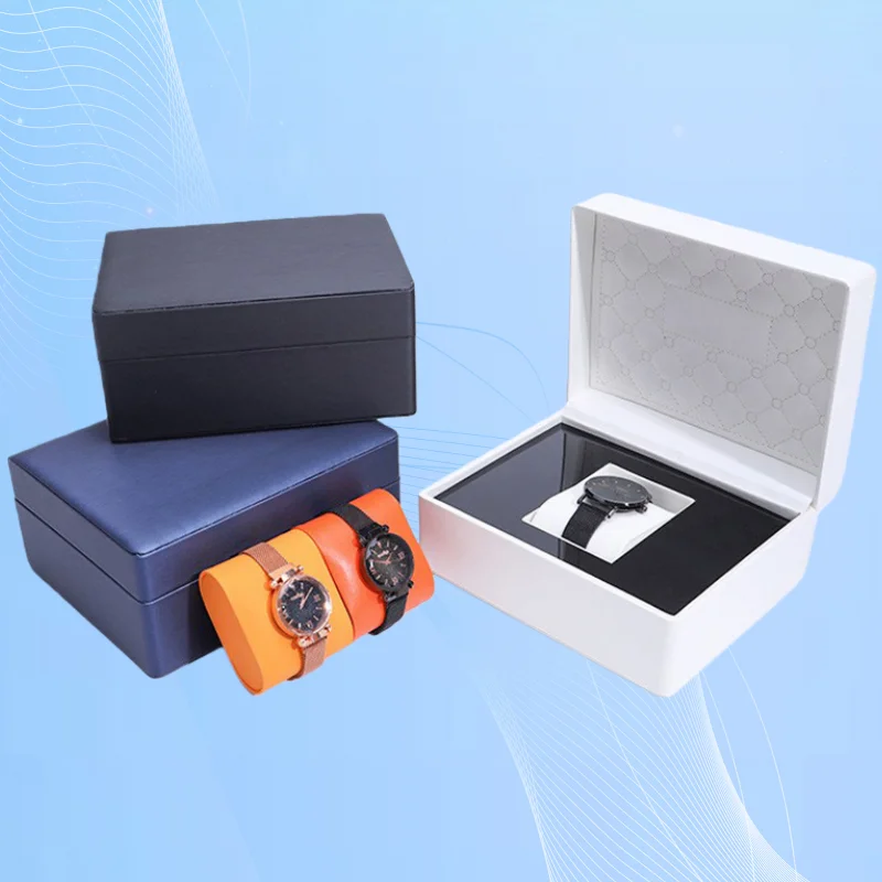 Cajas de reloj de almacenamien - Luxury Watch White reseña y precio